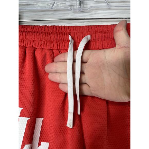 Kill Crew Shorts Mens Medium Red Mesh Gym Athletic Drawstring MMXX Pockets - Picture 2 of 10